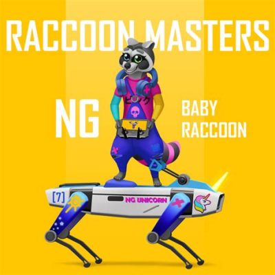   Raccoon: ¡Un maestro del disfraz con una afición por la basura!